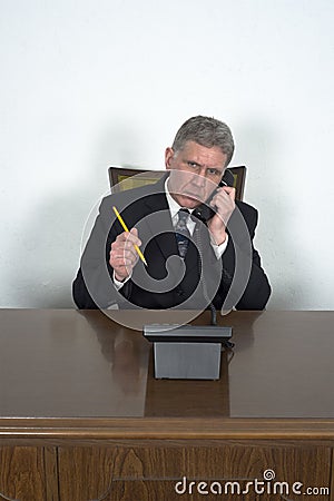 Businessman Business Sales Marketing Phone Call