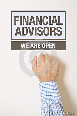 financial advisors and. stockbrokers