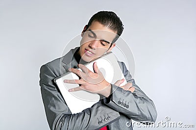 [Bild: businessman-young-embracing-computer-hug...360548.jpg]