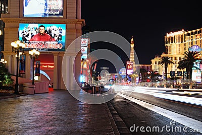 Busy street, Las Vegas