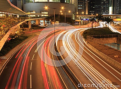 Busy transportation after office hour