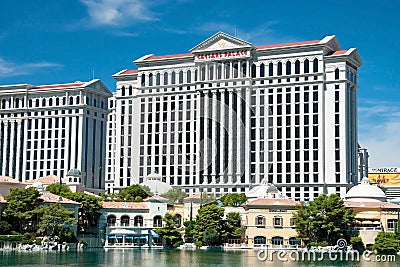 Caesars Palace Hotel on the Las Vegas Strip in Nevada