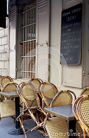 A cafe in Paris