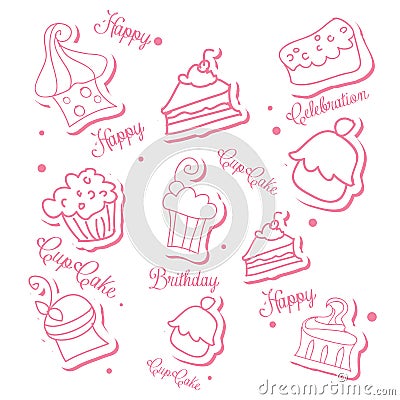 Cake & Cupcakes icons