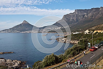 Camps Bay and Lions Head Cape Town South Africa