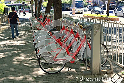 Can rent bicycles in Beijing