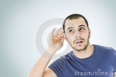 I Cant Hear You Royalty Free Stock Image - Ima