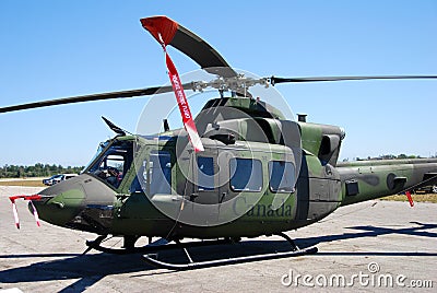 Canadian military helicopter