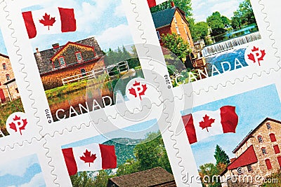 Canadian Postage stamps
