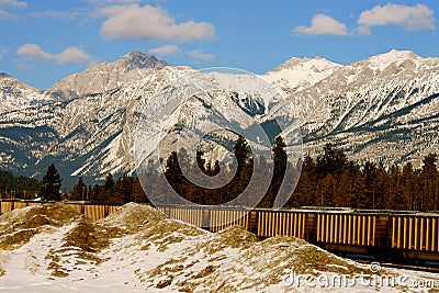 Canadian Rocky Mountains Train