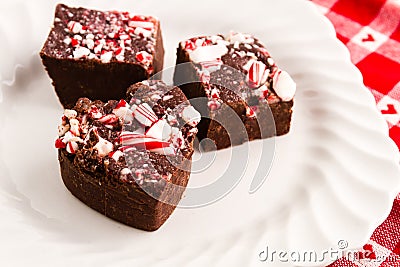 Candy Cane Fudge