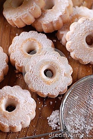 Canestrelli, traditional Italian cookies