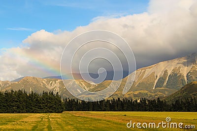 Canterbury Mountain Rainbow