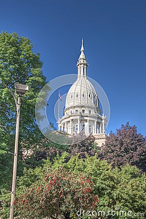 Capital Building in Lansing Michigan