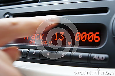 Car CD player