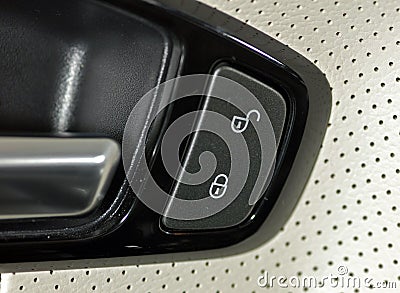 Car central locking button
