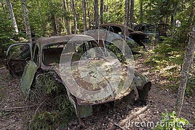 Car Dump in Kirkoe Mosse