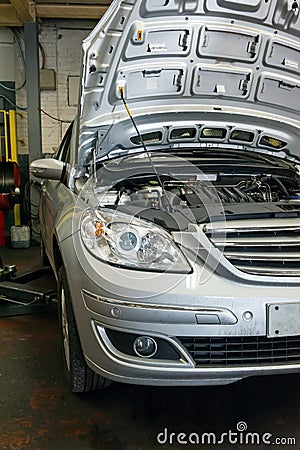 Car engine inspection