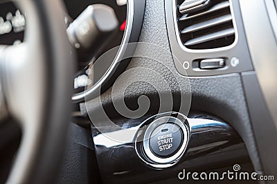 Car engine start button