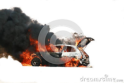 Car explosion