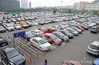 Car park in chengdu