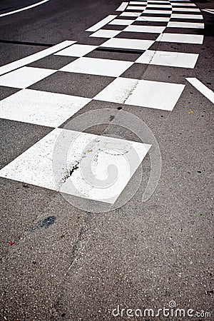 Car race asphalt