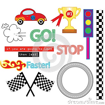 Race Track Clip Art