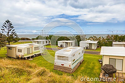 Caravan or trailer park