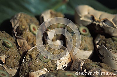 Caribbean food: Crab-back