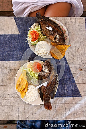 Caribbean Seafood Lunch