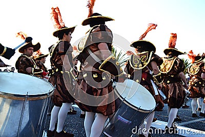 Carnival of Figueira da Foz conquerors drums