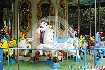 Carousel horse