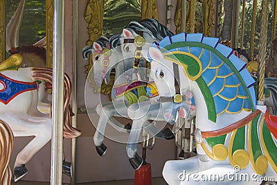 Carousel horses