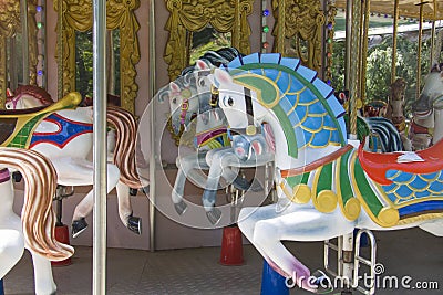 Carousel horses