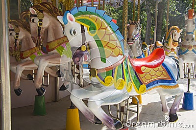 Carousel horses