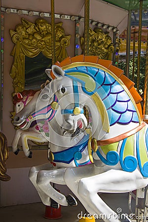 Carousel horses