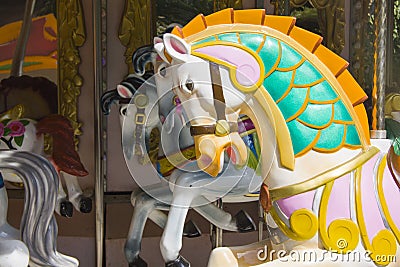 Carousel horses