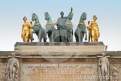 Carrousel Triumph Arch sculptures