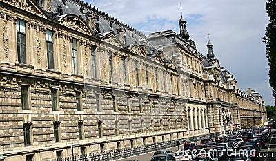 Cars and Traditional Building, Paris