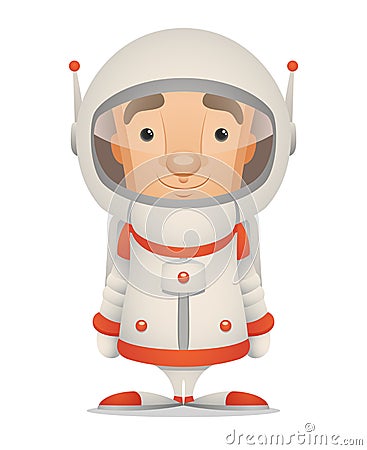 Astronaut Cartoon Royalty Free Stock Images -