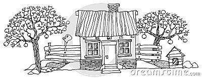 Cartoon Houses Royalty Free Stock Images - Image: 34893539