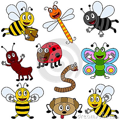 Cartoon Insects Collection