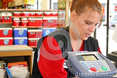 Cashier Royalty Free Stock Photos - Image: 57