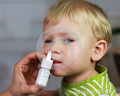 Catarrh - nose drops, nasal spray