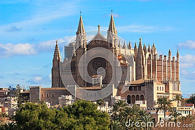 Cathedral In Palma De Mallorca Royalty Free S