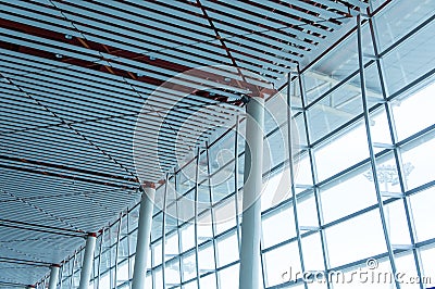 Ceiling of airport
