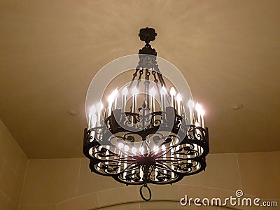 Ceiling Mounted Chandelier lighting fixture