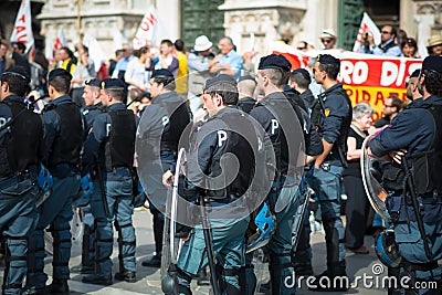 Celebration of liberation held in Milan on 25 April 2014