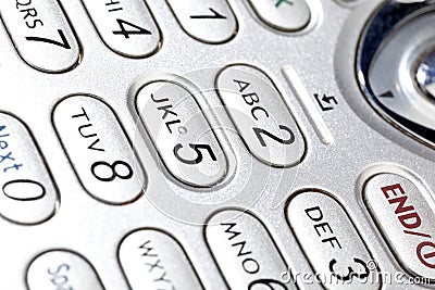 Cell Phone Key Pad