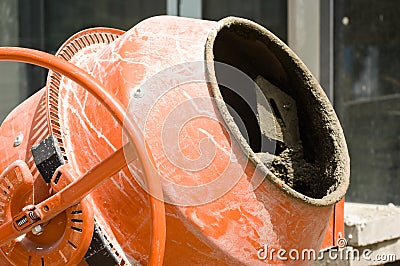 Cement Mixer Royalty Free Stock Images - Image: 29705609